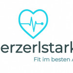 Herzerlstark logo mit Hintergrund